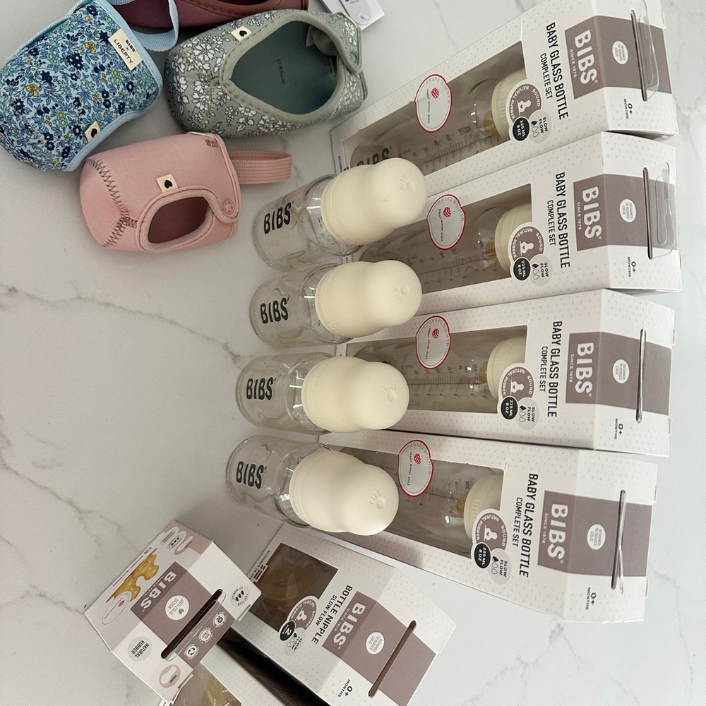 BIBS Baby Glass Bottles Set
